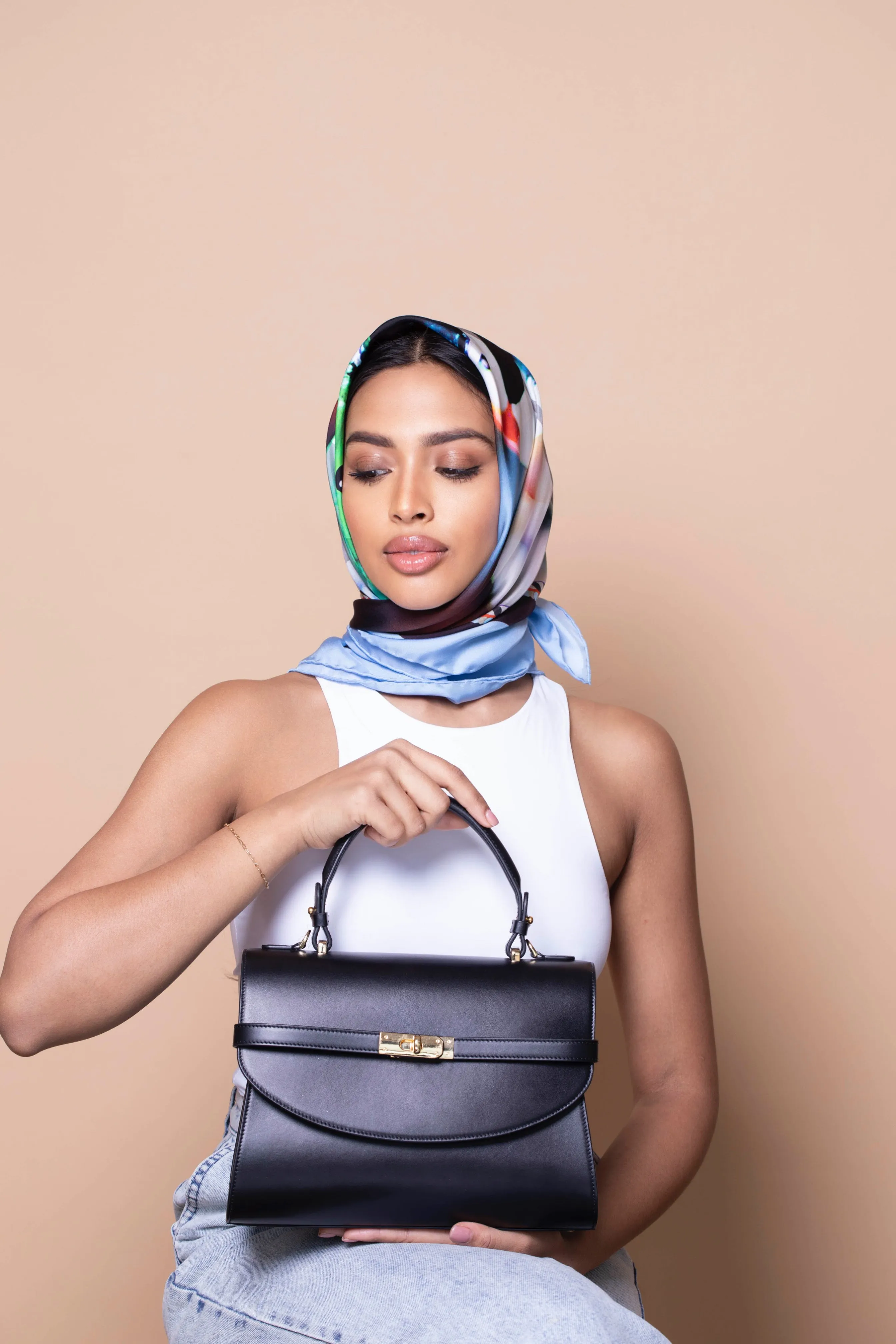 Silks - Birds of Paradise Scarf - 90 sold by Silver & Riley product image thumbnail 2