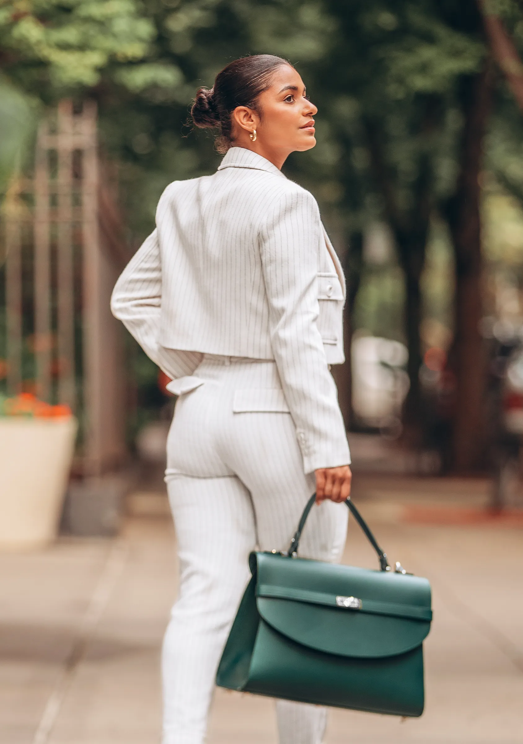 Grande XL New Yorker Bag in Fort Greene - Silver Hardware sold by Silver & Riley product image thumbnail 2