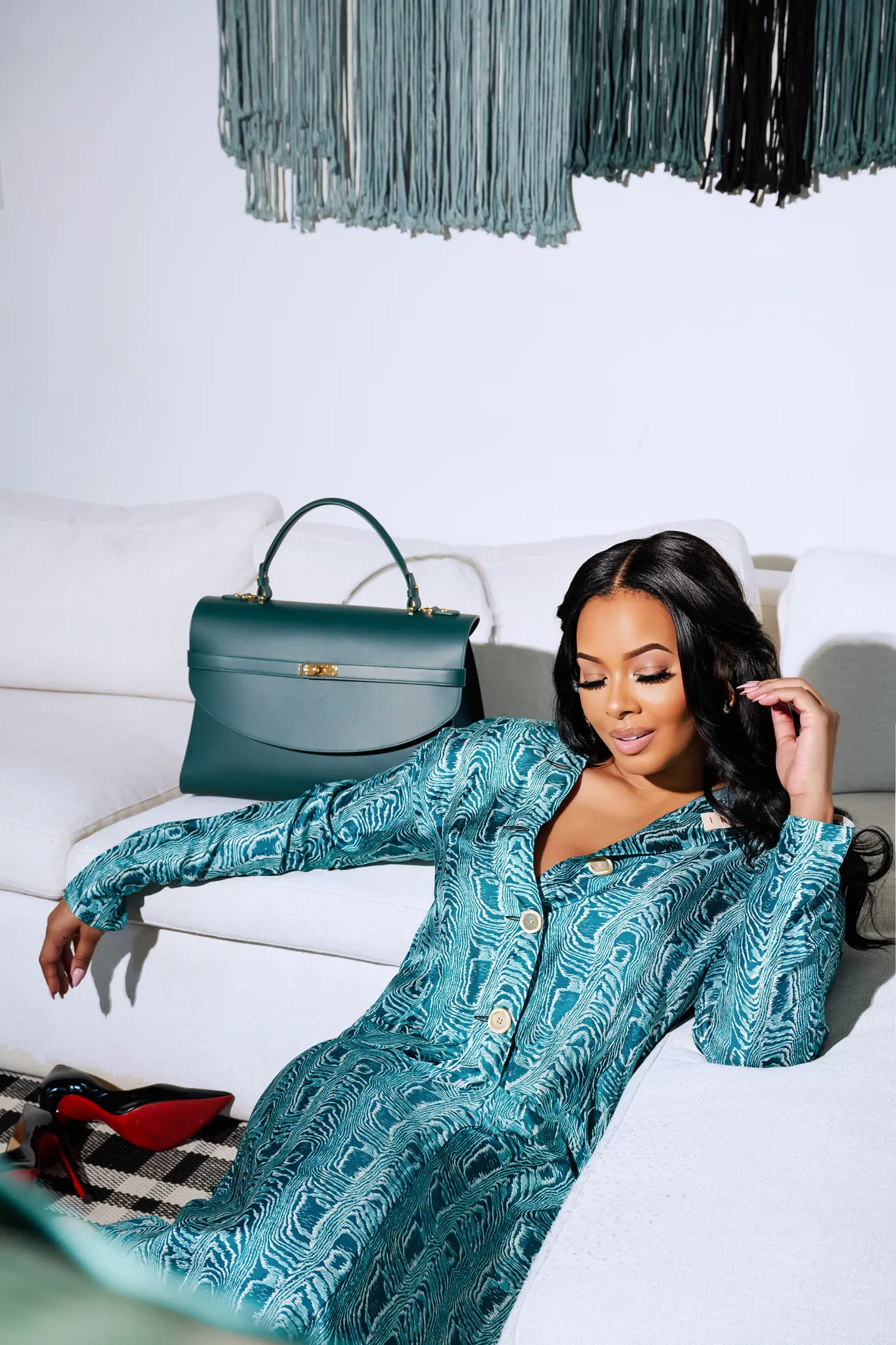 Grande XL New Yorker Bag in Fort Greene - Silver Hardware sold by Silver & Riley product image thumbnail 5