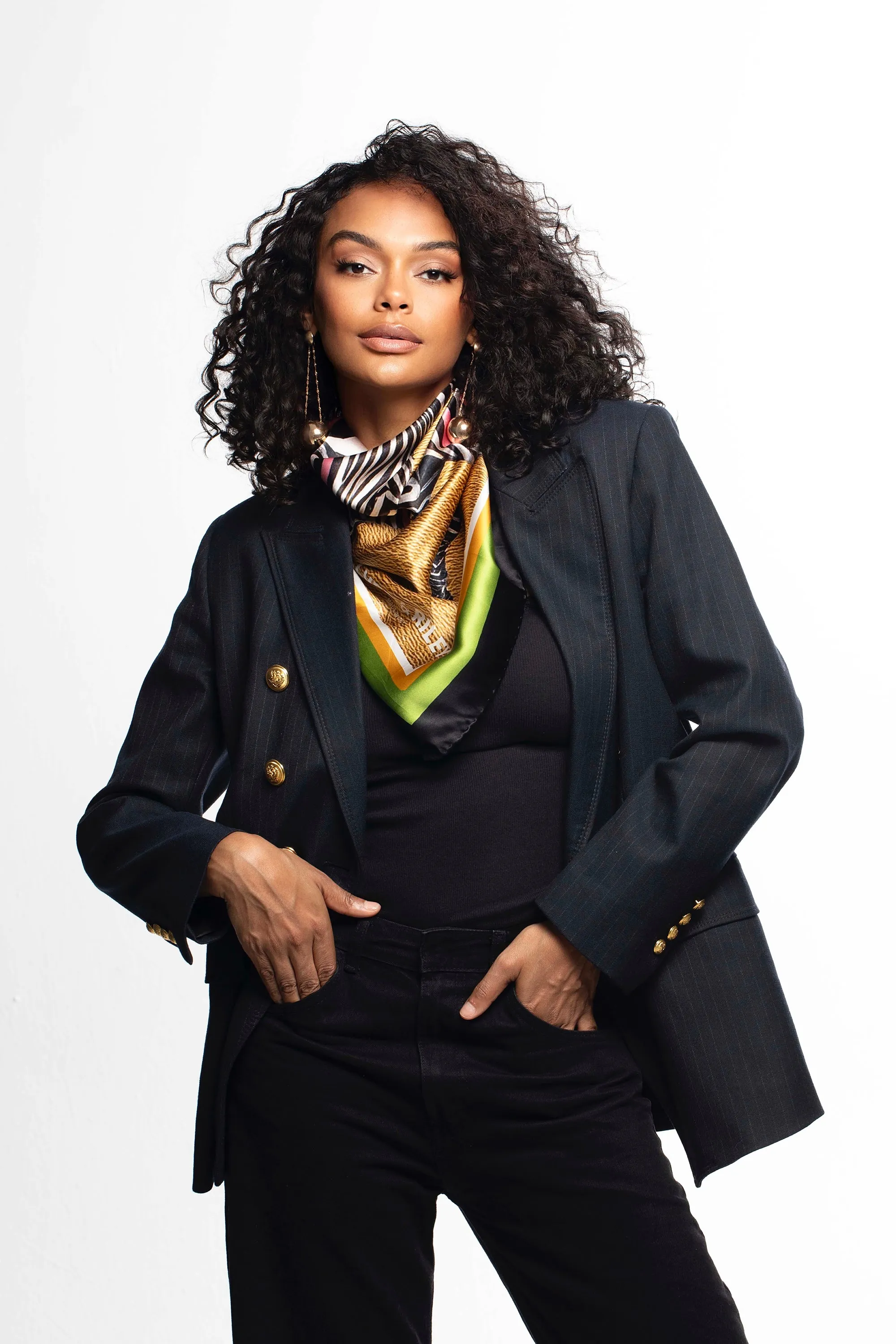 Silks - Serengeti Chic Scarf - 90 sold by Silver & Riley product image thumbnail 5