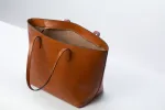 SSW - Manila All Purpose Large Carryall Leather Tote Bag in Red sold by Silver & Riley