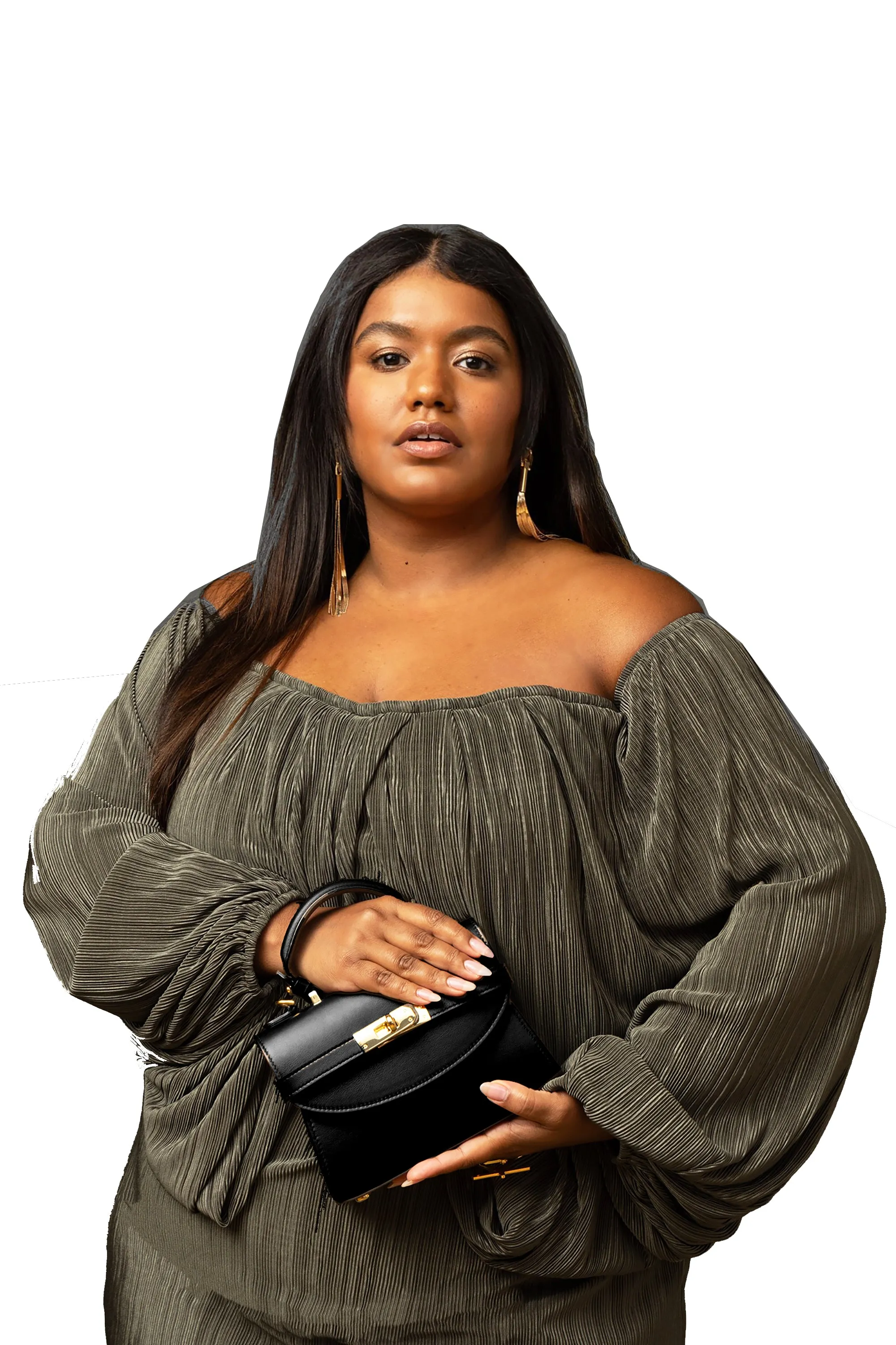 Petite New Yorker Bag in Astoria Noir Black - Silver Hardware sold by Silver & Riley product image thumbnail 3