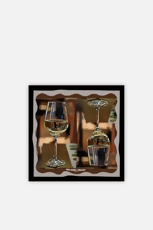 Silks - Drinks in Dublin Scarf - 90 sold by Silver & Riley