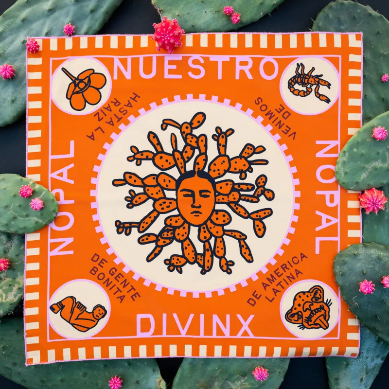 "Nuestro Nopal Divinx" sold by Bandits Bandanas