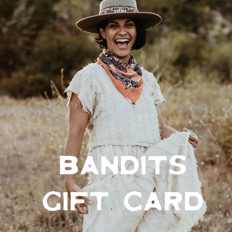 BANDITS Gift E-Card sold by Bandits Bandanas