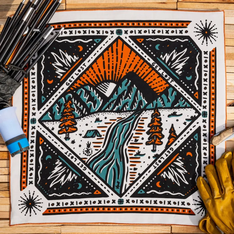 "Get Lost" sold by Bandits Bandanas