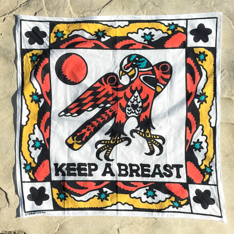 Keep A Breast x BANDITS sold by Bandits Bandanas