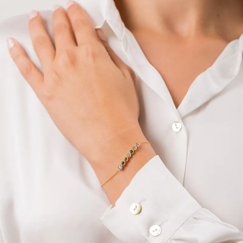 Birthstone Bracelet sold by Belkymood