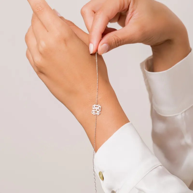 Monogram Bracelet | Gift for Mom sold by Belkymood