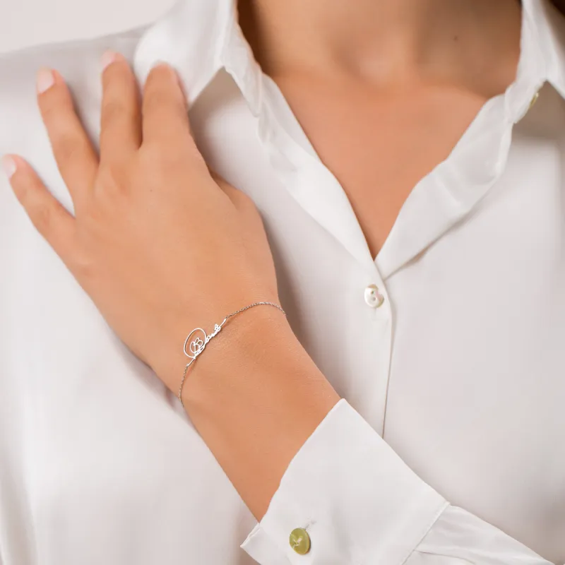 Signature Bracelet | Gift for her sold by Belkymood