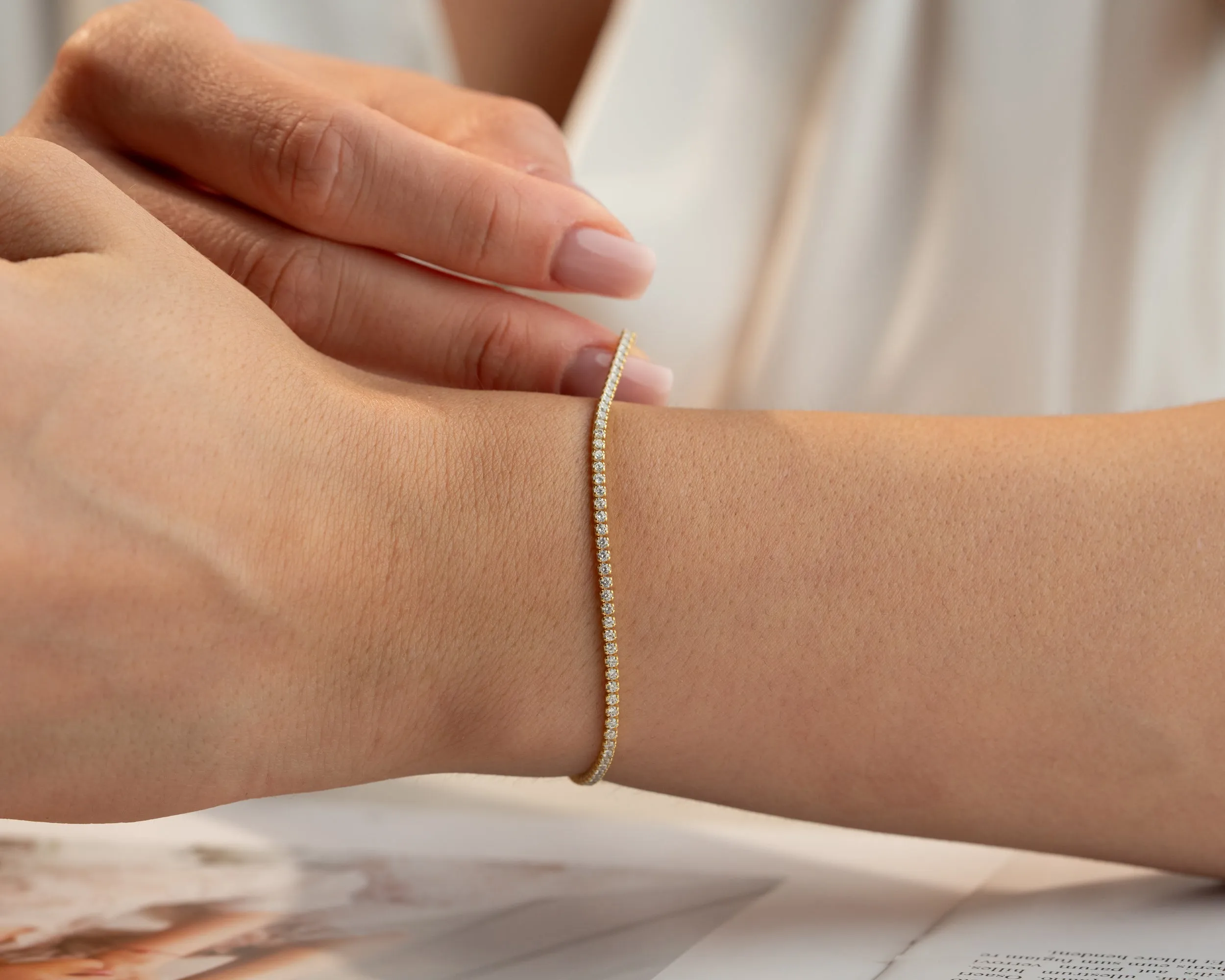 Tennis Bracelet sold by Belkymood product image thumbnail 4