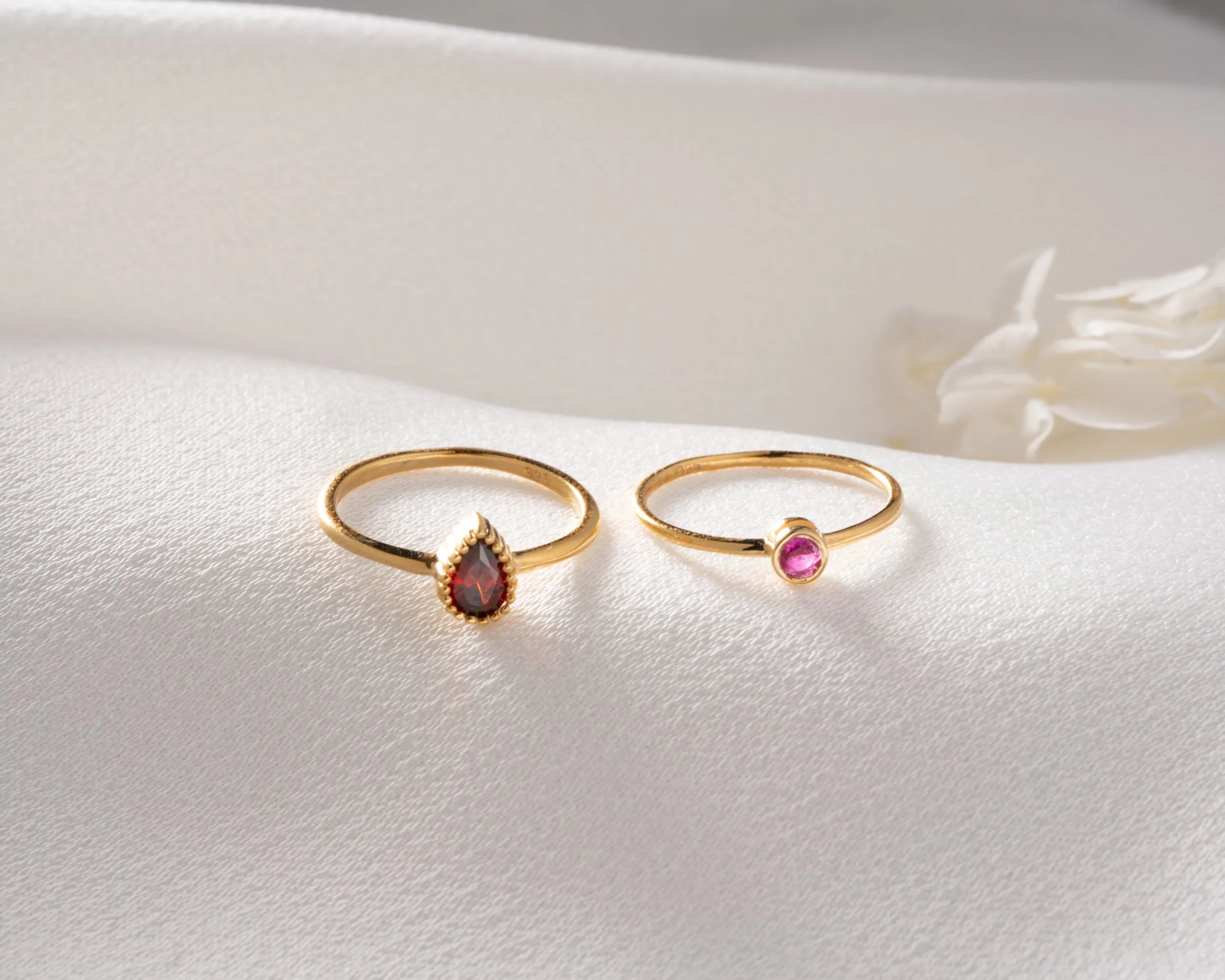 Dainty Birthstone Ring sold by Belkymood product image thumbnail 4