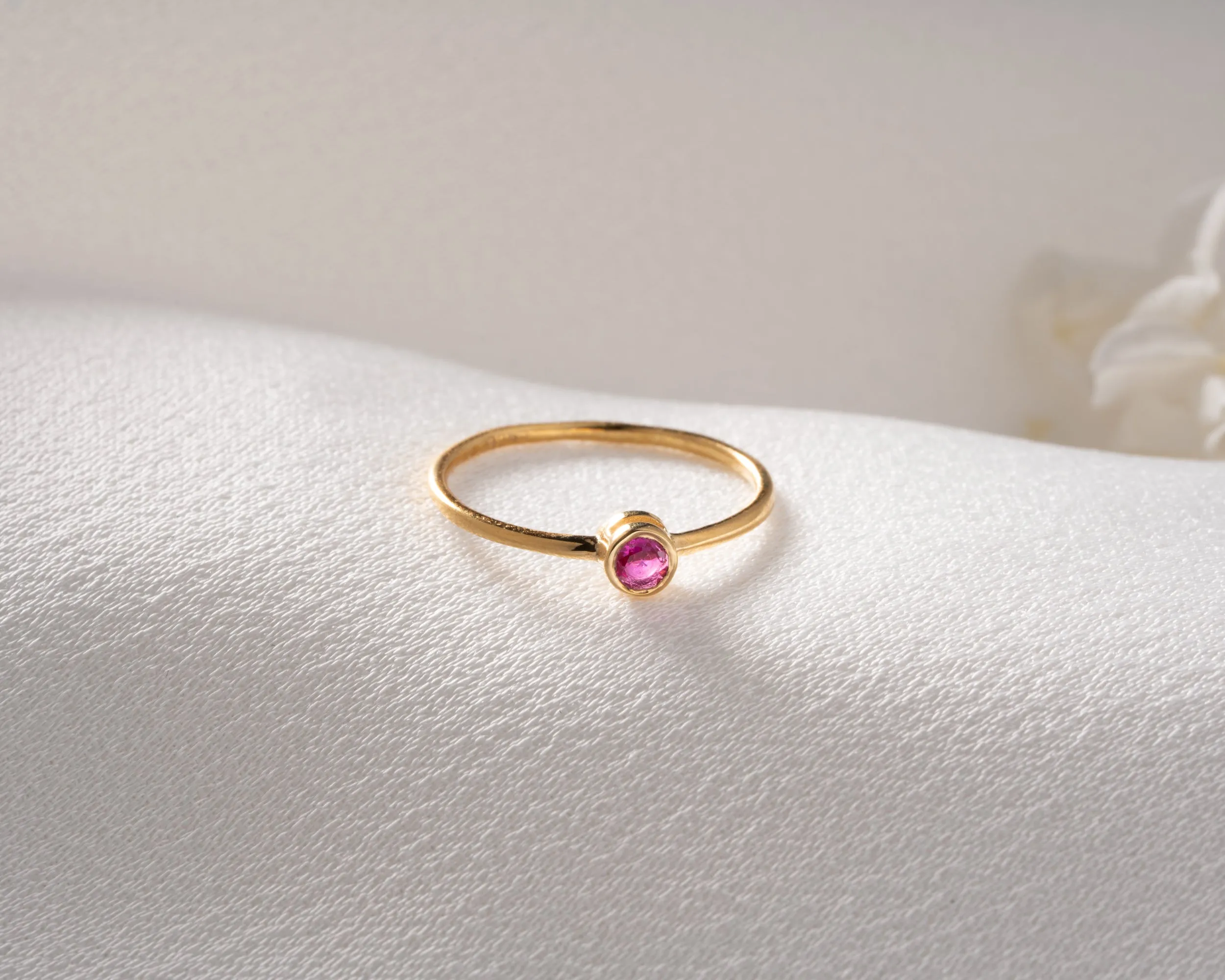 Dainty Birthstone Ring sold by Belkymood product image thumbnail 2