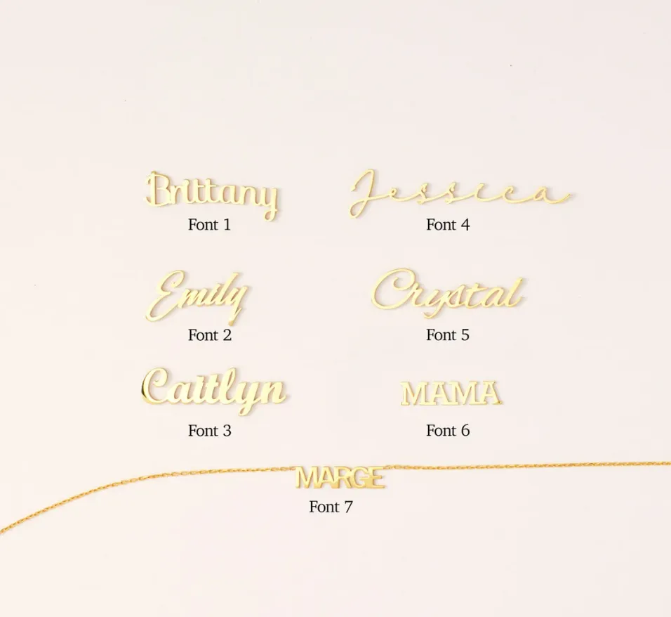 Multiple Name Necklace sold by Belkymood product image thumbnail 5