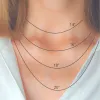 Personalized Necklace Attached Letters - Initial Necklace - Holidays Gifts - Attached Letters - Wife Gifts - Gifts For Mom - Birthday Gift sold by Belkymood