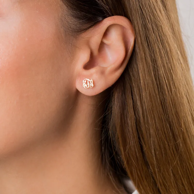 Monogram Earrings | Gift For Her | Gift For Mom sold by Belkymood