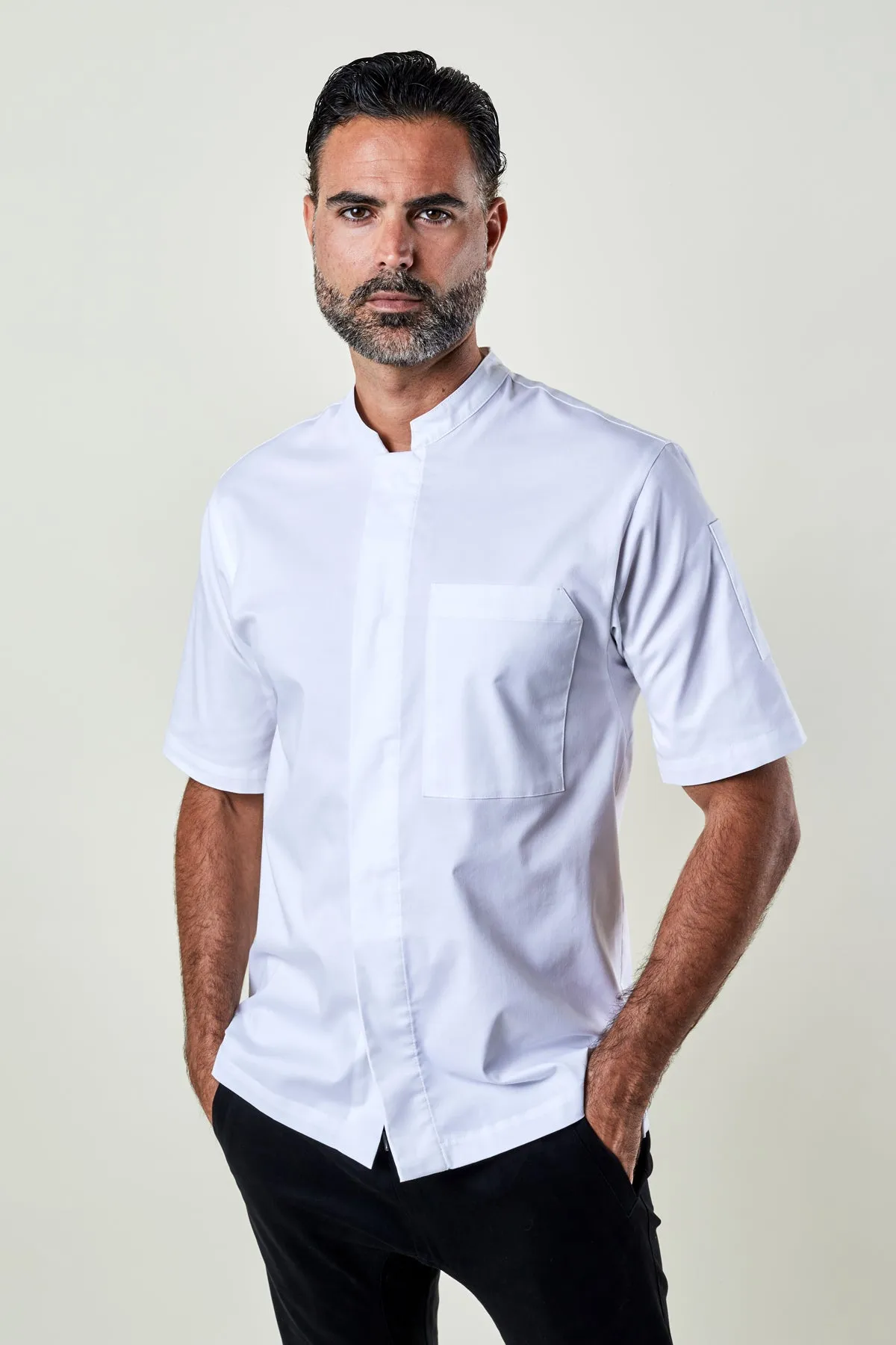 Greyson Chef Coat- Fine Twill-Unisex sold by BlueCut Aprons