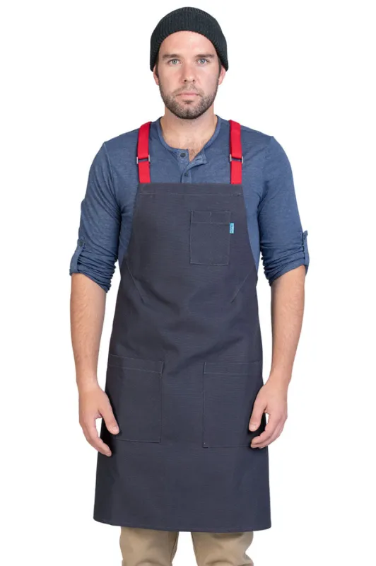Lucca Crossback Apron - Canvas sold by BlueCut Aprons