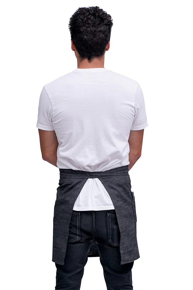 Mercer Half Apron - Denim sold by BlueCut Aprons product image thumbnail 3