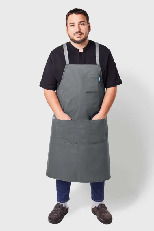 El Jefe Crossback Apron - Canvas sold by BlueCut Aprons