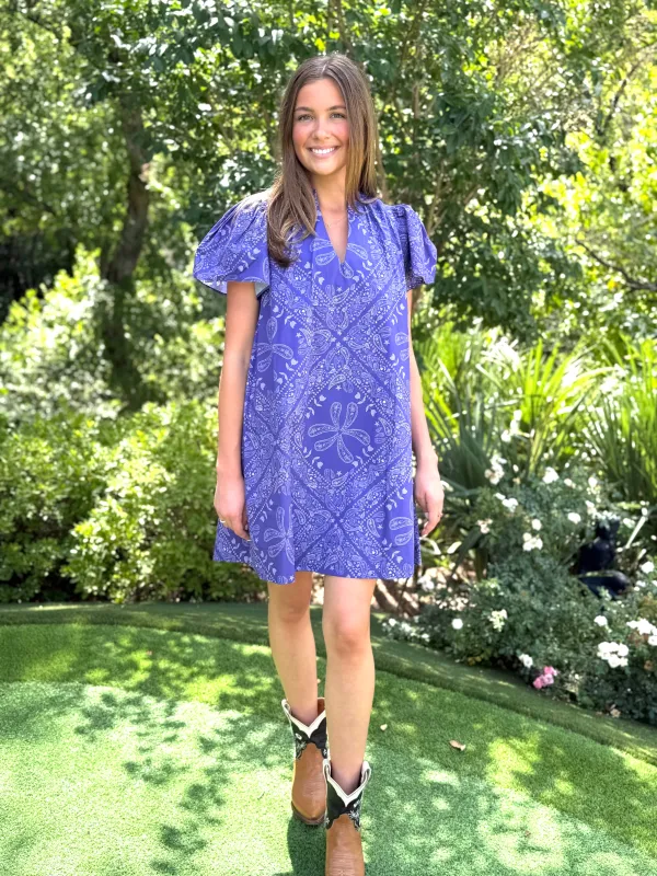 Sarah Dress Bandana Fall 2025 sold by Brooke Wright Designs