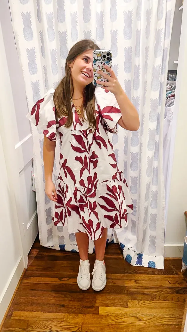 Black Label Ophelia Dress - Maroon Collection sold by Brooke Wright Designs product image thumbnail 2