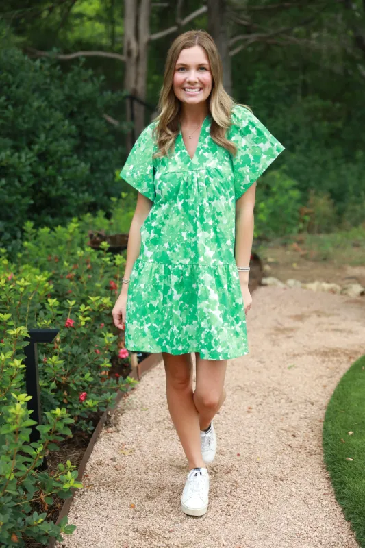 Black Label Ophelia Dress - Green Collection made by Brooke Wright Designs
