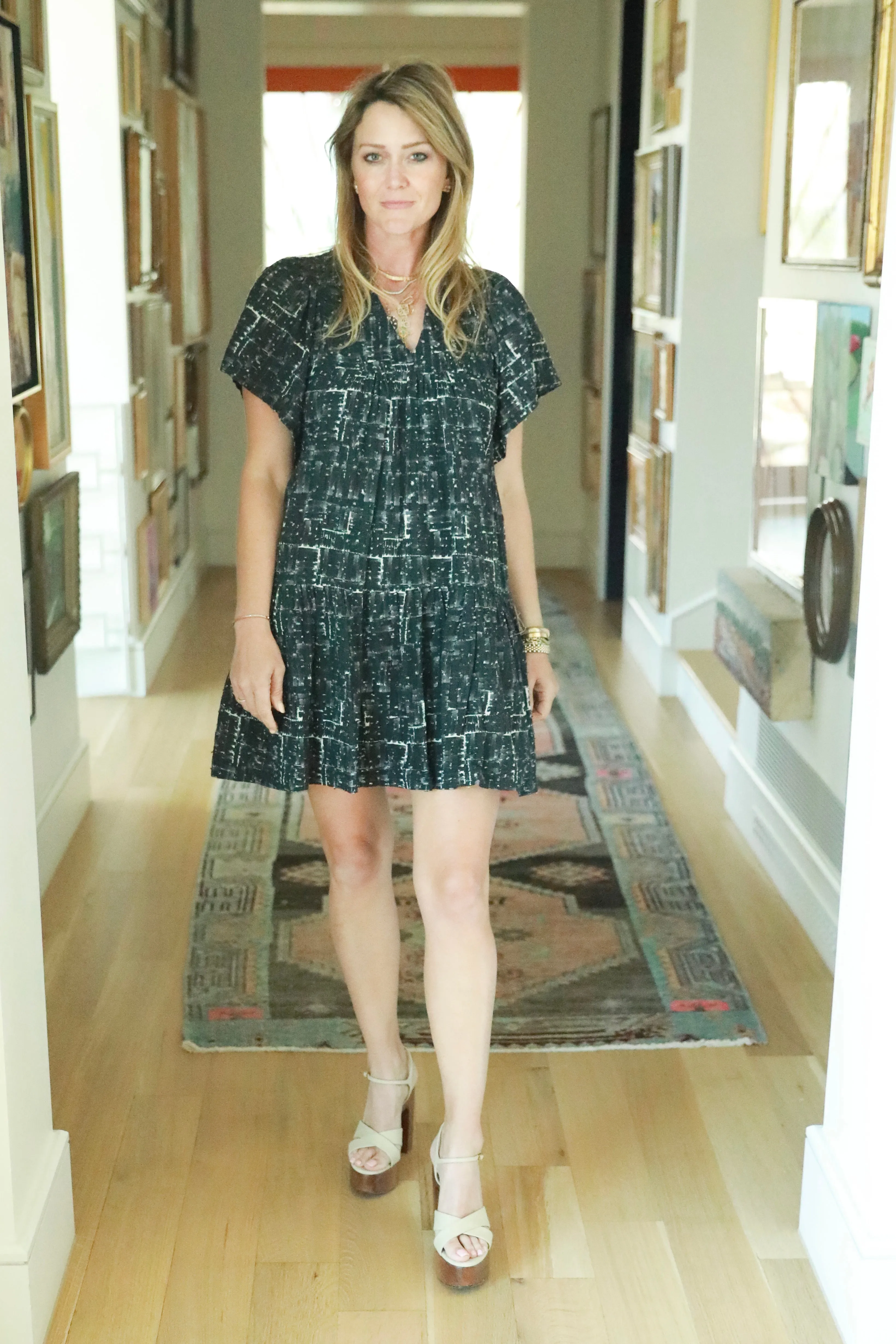 Black Label Ophelia Dress - Black Patterns Collection sold by Brooke Wright Designs product image thumbnail 3