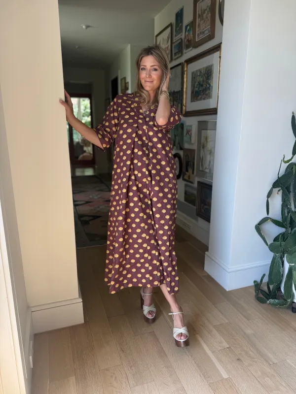 Henriette Caftan Fall 25 sold by Brooke Wright Designs