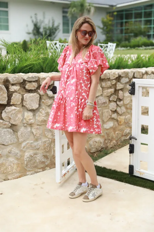 Black Label Ophelia Dress - Ditzy Collection sold by Brooke Wright Designs