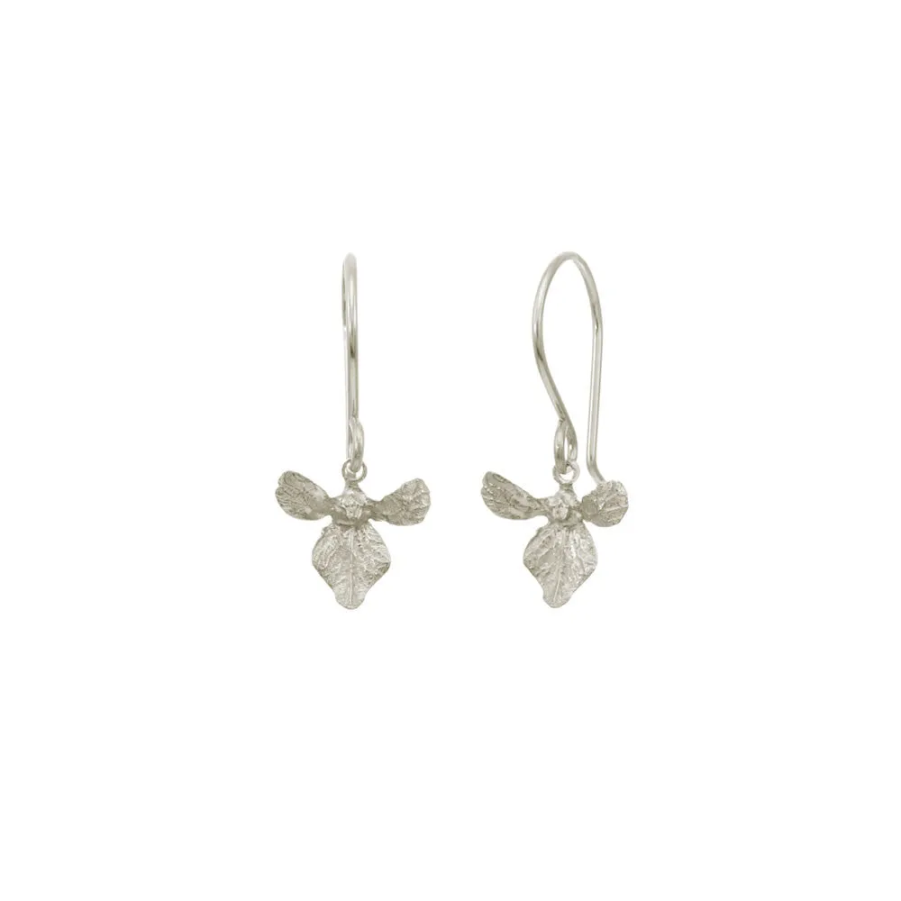 Small Orchid Earrings sold by Catherine Weitzman Jewelry product image thumbnail 2