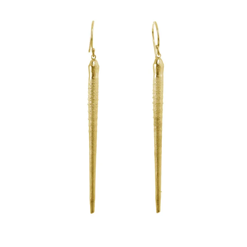 Long Urchin Spine Earrings sold by Catherine Weitzman Jewelry