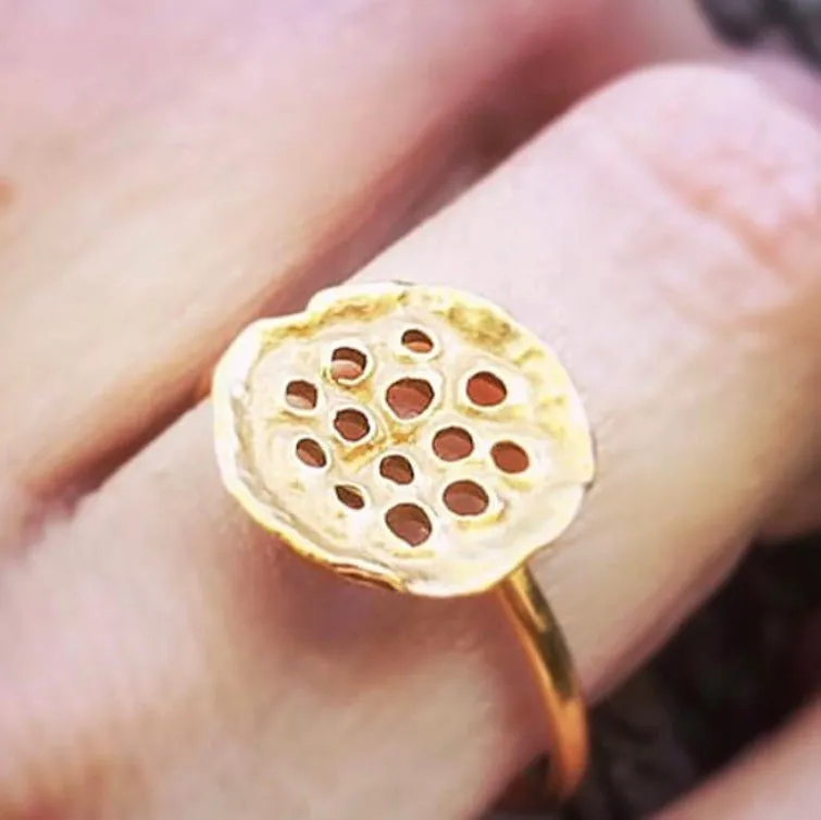 Mini Lotus Ring sold by Catherine Weitzman Jewelry product image thumbnail 3