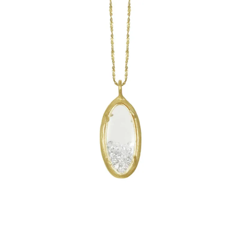 Oval Shaker Necklace sold by Catherine Weitzman Jewelry