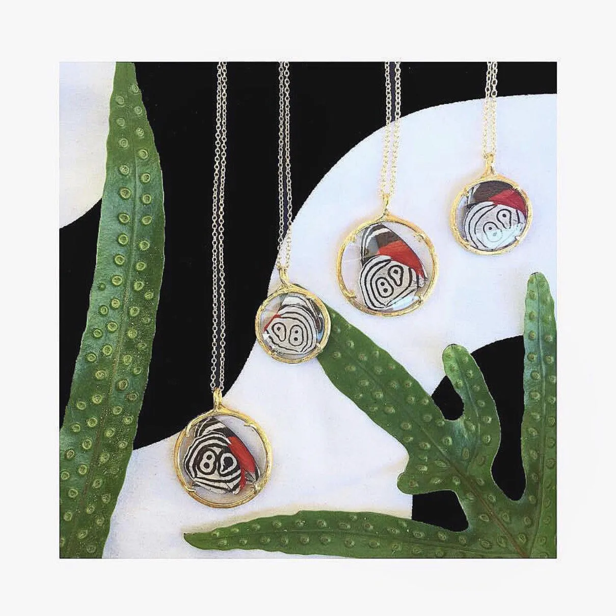 Large Butterfly Wing Pendant sold by Catherine Weitzman Jewelry product image thumbnail 3