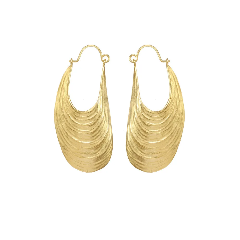 Serenity Shell Earrings sold by Catherine Weitzman Jewelry