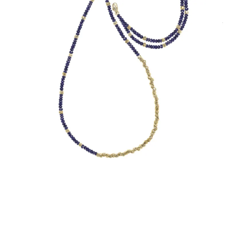 Extra Long Reverse Fade Gemstone Necklace sold by Catherine Weitzman Jewelry