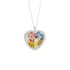 Large Bouquet Heart Necklace sold by Catherine Weitzman Jewelry
