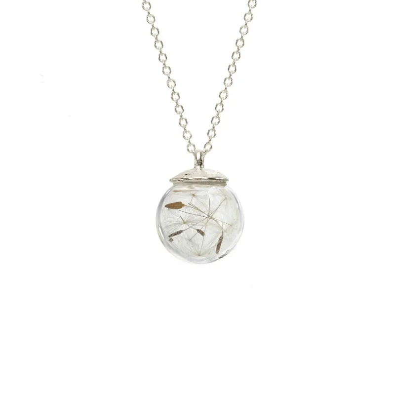 Small Botanical Globe Necklace sold by Catherine Weitzman Jewelry