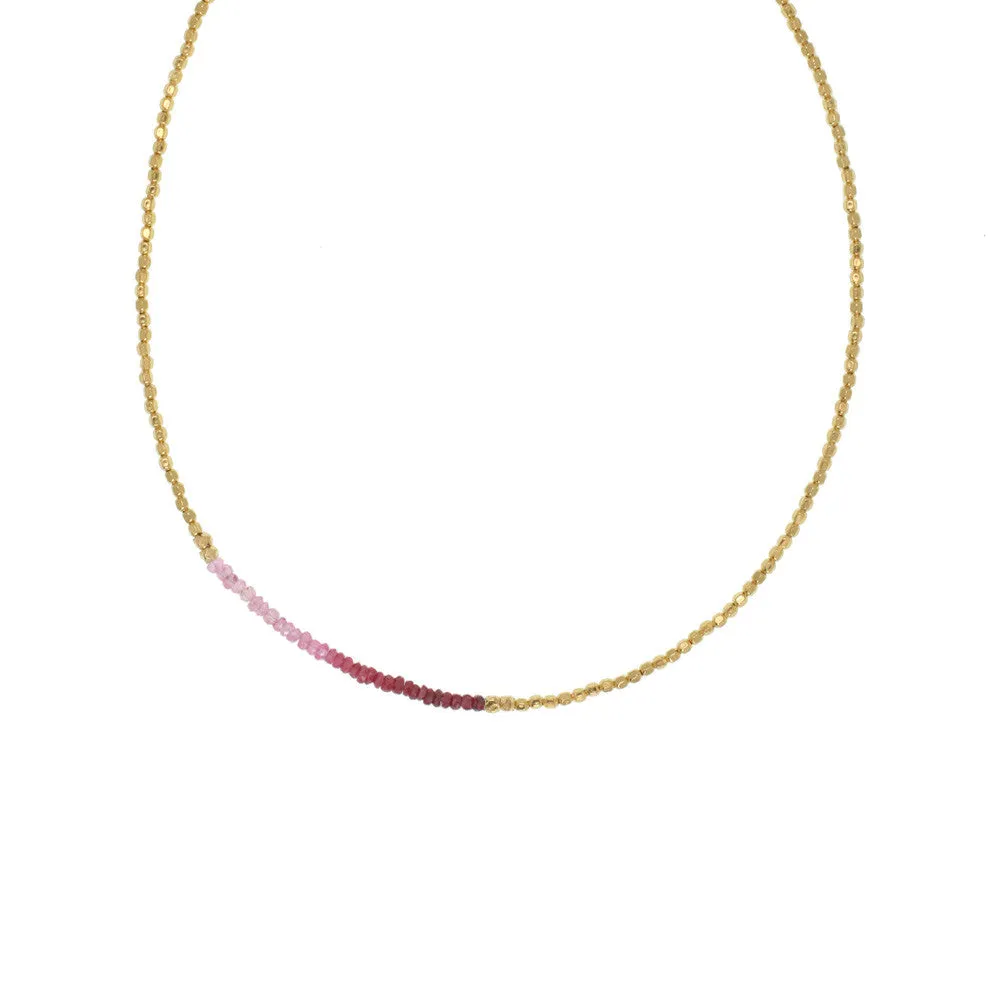 Gemstone Fade Necklace sold by Catherine Weitzman Jewelry product image thumbnail 5