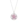 Birthmonth Flower Small Botanical Necklace sold by Catherine Weitzman Jewelry