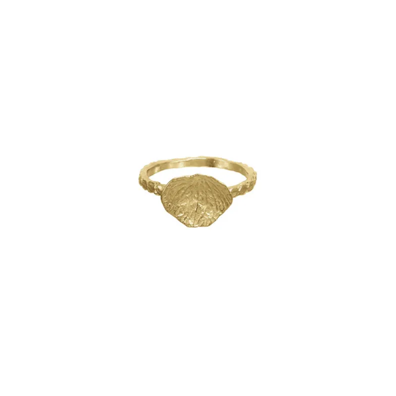 Grass Ring with Petal sold by Catherine Weitzman Jewelry