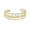 Plumeria Cut-Out Cuff sold by Catherine Weitzman Jewelry
