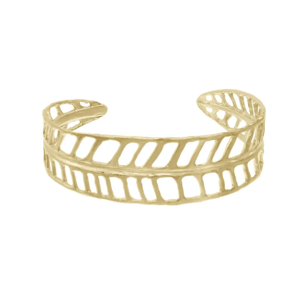 Plumeria Cut-Out Cuff sold by Catherine Weitzman Jewelry product image thumbnail 2