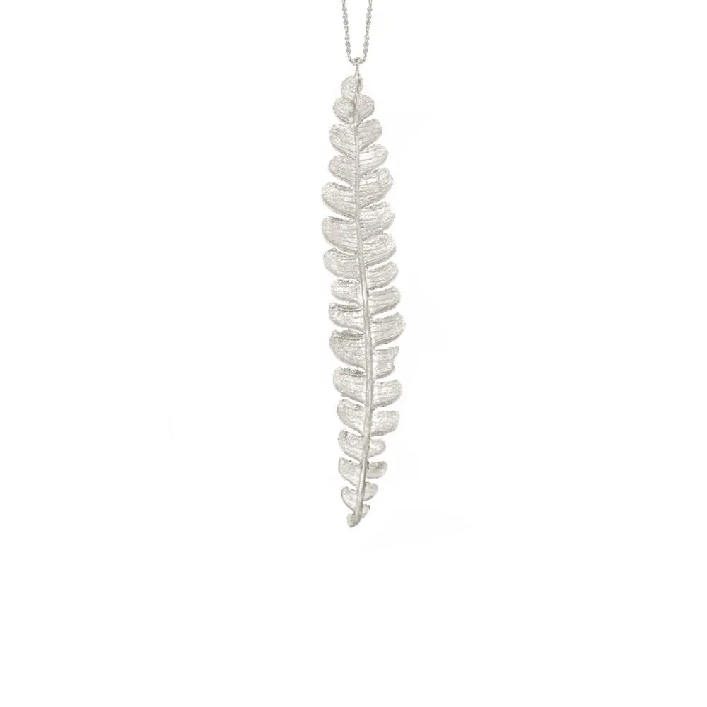 Forest Fern Frond Necklace sold by Catherine Weitzman Jewelry