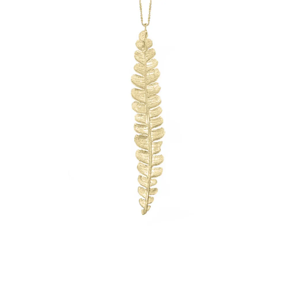 Forest Fern Frond Necklace sold by Catherine Weitzman Jewelry product image thumbnail 2