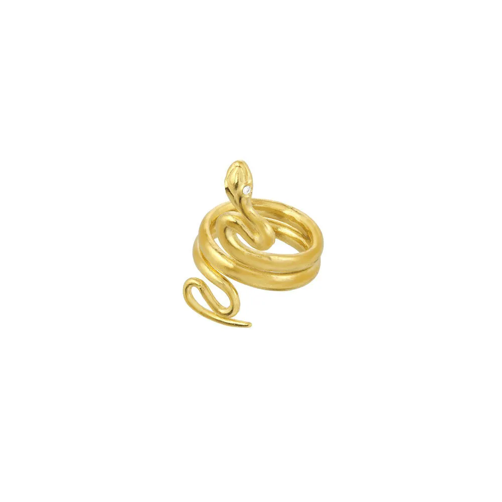 snake coil ring sold by Catherine Weitzman Jewelry