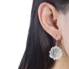 Large Open Sunflower Earrings sold by Catherine Weitzman Jewelry
