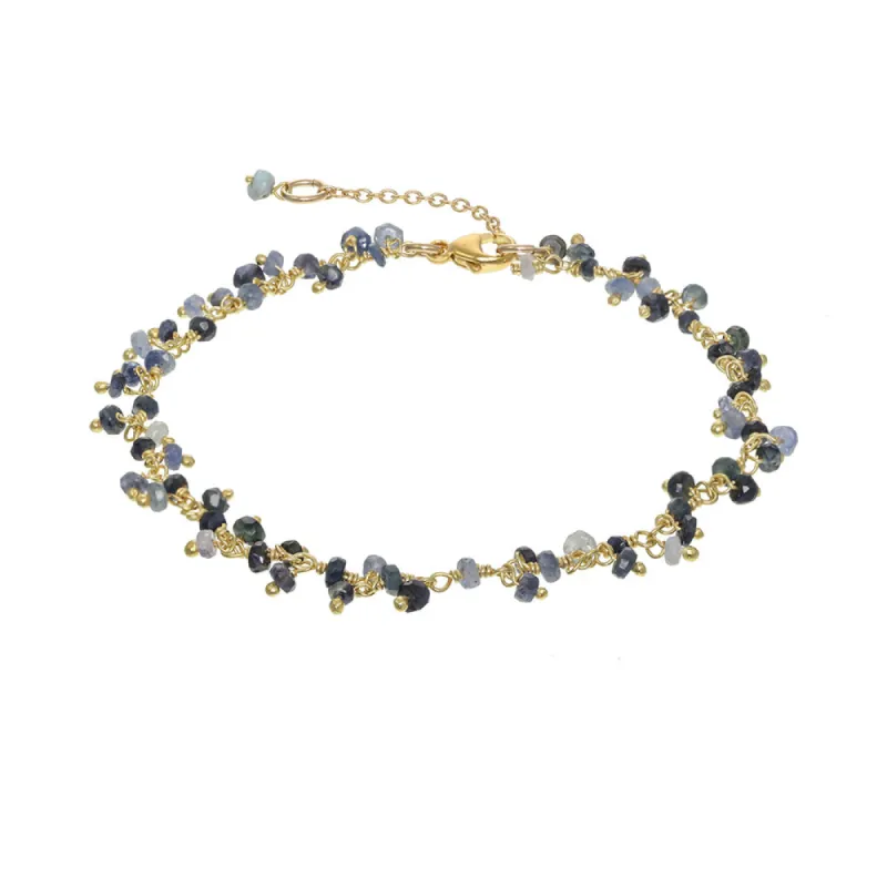 Gemstone Dangle Bracelet sold by Catherine Weitzman Jewelry