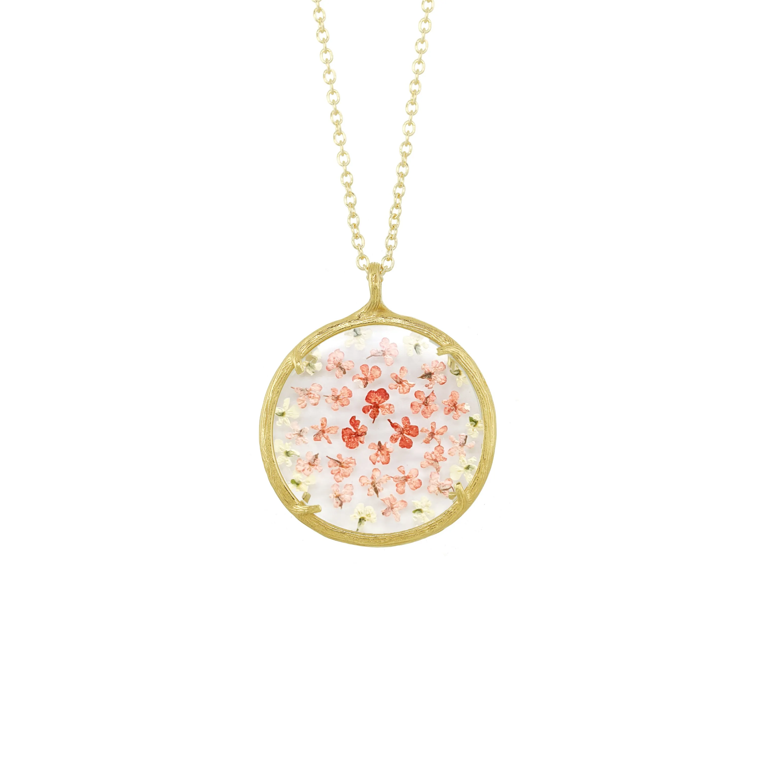 Large Ombre Botanical Necklace sold by Catherine Weitzman Jewelry product image thumbnail 5